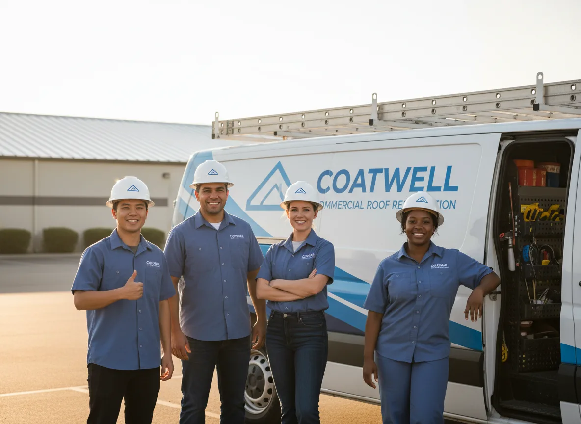 Commercial roof coating company in Castle Hayne, NC